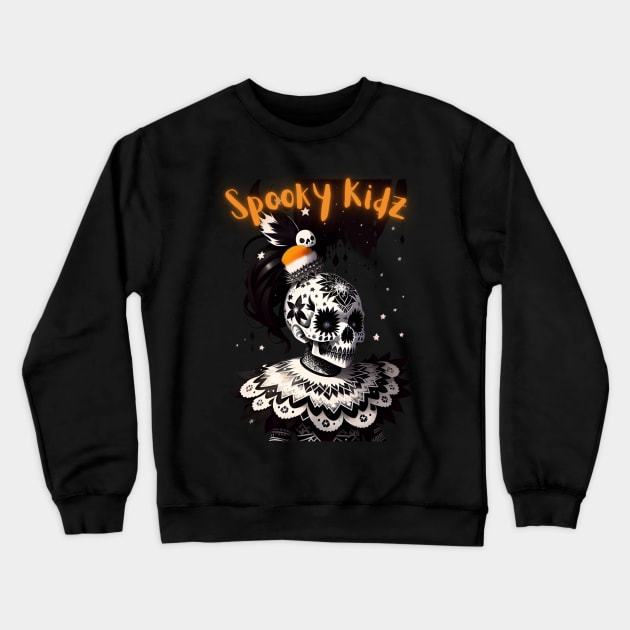Spooky Kidz Crewneck Sweatshirt by Absinthe Society 